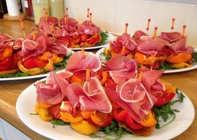 Buffet catering