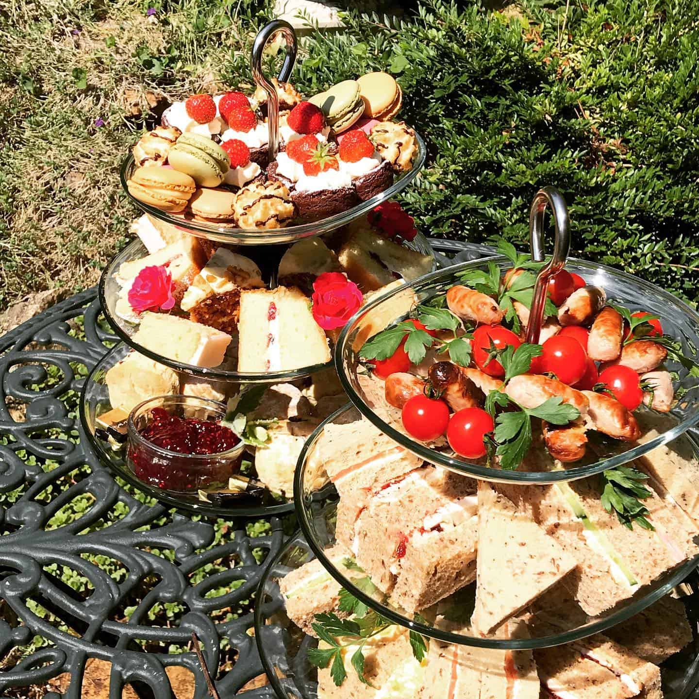 Afternoon Tea delivery by Foxes Catering
